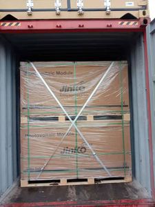 JINKO แผงโซลาร์เซลล์เสือโปร570W 580W 585W 600W JKM580M-7RL4-V โมโนแผงเซลล์แสงอาทิตย์ตัดครึ่งแผง - Product Image 5