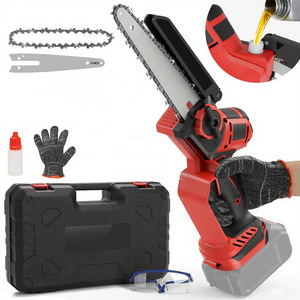 Motosierra Eléctrica de 1000W con Batería, Barra Guía de 6/8 Pulgadas, OEM Personalizado, Corte de Madera de Alta Velocidad, Sierra Manual, Herramientas de Jardín - Product Image 5