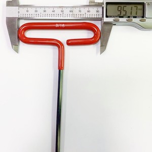 5/64 <span class=keywords><strong>3</strong></span>/32 7/64 1/8 9/64 5/32 <span class=keywords><strong>3</strong></span>/16 7/32 1/4 고무 담근 쿠션 T-그립 루프 핸들 T-핸들 알렌 육각 키 육각 렌치 - Product Image 2