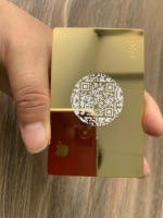 Verpassen Sie es nie 24K Gold Metal Digital Business NFC-Karte