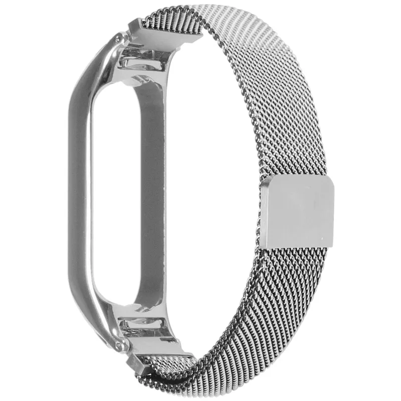 SKYLET Metal Strap Milanese Band Stainless Steel Watch Strap For Mi Band 5 Watch Metal Band With Magnetic Closure