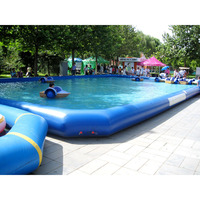 Bâche de piscine pliable en PVC haute résistance et colorée