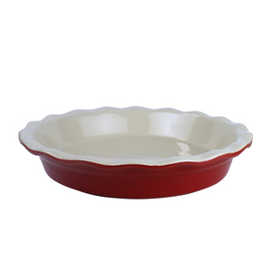 <strong>Ceramic</strong> <strong>Pie</strong> Pan, 11.5 Inch <strong>Pie</strong> <strong>Dish</strong> <strong>Pie</strong> Plates, Round Quiche Pan Baking <strong>Dish</strong> for Pot <strong>Pies</strong> Cake Pizza Dessert - Product Image 2