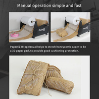 Machine d'emballage semi-automatique PaperEZ Honeycomb Paper Expander pour l'emballage de produits alimentaires, de tabac, de vêtements et de cartons