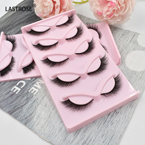 Pestañas de ojo de gato con alas <span class=keywords><strong>Foxy</strong></span>, pestañas de <span class=keywords><strong>seda</strong></span> natural con alas de Ángel, pestañas de ojo de zorro de visón falso, pestañas de ojo de gato sin crueldad - Product Image 2