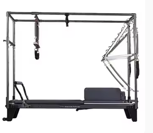 Barre de glisse complète en aluminium pour studio à domicile, yoga, exercices corporels, professionnel, commercial, Pilates Reformer avec demi-tour - Product Image 3