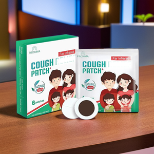 Patch contre la toux innovant pour la thérapie infrarouge lointain Patch de poitrine naturel à base de plantes pour un confort longue durée à action rapide - Product Image 1