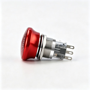 IP65 Metal Latching Emergency Stop Push Button For Heat Pump Control Panel <b>Station</b> - Product Image 4