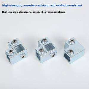 ברזל יצוק מגולוון 20/25/30/40 מ "מ מחבר צינור עבור חיבור ללא ריתוך של כלי מסגרת פלדה מרובעת - Product Image 5