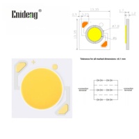 Source de lumière COB 36V 9mm 5-20W Haute luminosité CRI élevé Modules LED dimmables classés IP20 avec garantie de 3 ans