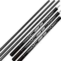 Queue de saut de billard professionnelle en fibre de carbone 3 sections MQJ-B&J-4 avec joint Uni-loc – Vente en gros, support OEM, personnalisation