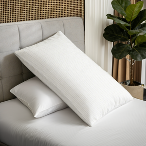 Taie d'oreiller rectangulaire haut de gamme en coton biologique tricoté avec 15 % de fibres d'argent, antistatique et de mise à la terre, pour usage domestique et hôtelier - Product Image 2