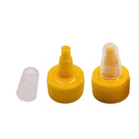 Bouchon de bouteille en plastique avec embout torsadé 20/410 24/410 28/410, embout long, bouchon de poche