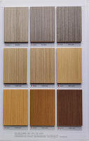 Tira de madera acústica para decoración Interior, listones resistentes al fuego, a prueba de absorción de sonido, color negro, respetuoso con el medio ambiente, precio del panel