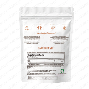 Offerta Speciale: Capsule di Cannella di Ceylon OEM, 300 Softgel con Olio MCT, Integratori di Cannella per Antiossidanti e Benessere - Product Image 2