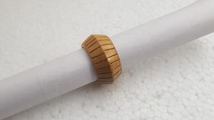 Anneau de serviette en bois naturel fait maison, dernier Style, pour Restaurant, hôtel, maison, fêtes de mariage, anneau de serviette pour accessoires de décoration - Product Image 2