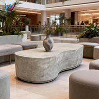 Table basse moderne et durable en GRC, tables d'angle, meubles de salon et de chambre à coucher, vente en gros d'usine, écologiques