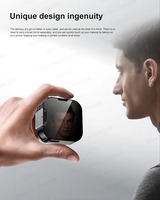 Teléfono I19 Mini con Pantalla Táctil Giratoria de 90° °   Teléfono Móvil Compacto 2G con Pantalla Plegable, Doble SIM, Bluetooth, Reproductor MP4 y Voz Mágica