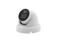 Cámara de Seguridad Tipo Torreta Inteligente con Detección Facial por IA de 6MP, So-ny335 IP POE, Visión Dual con Luz, Lente F1.6, Impermeable, Compatible con HIK NVR