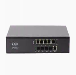FTTH Mini EPON OLT Ha7004s 4 ports PON Gigabit Up-Link Module SFP TCP/IP Portée 20 km Optionnel 4 ports DC12V - Product Image 4