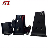 Suspension mécanique de style allemand, sur mesure, pour camions lourds, vente directe d'usine OEM de la marque JUXIN