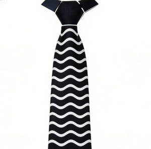 hexagon tie