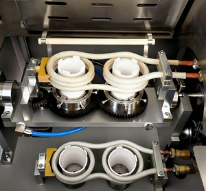 Lirun GRSF-II-M phòng thí nghiệm chuẩn bị mẫu hình thành trong nồi nấu kim loại Oxit nóng chảy xrf cảm ứng nóng chảy lò - Product Image 4