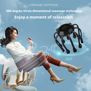 Phenitech Electric Scalp <span class=keywords><strong>Massager</strong></span> 10 <span class=keywords><strong>Soft</strong></span> Silicone Touches Vibrating Head Scratcher