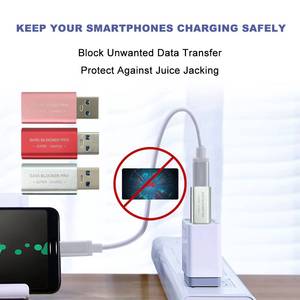 USB-C to USB-A data blocker, juice jacking protection, public <b>charging</b> security, <b>fast</b> charge USB blocker - Product Image 6
