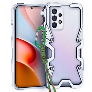 Fundas Metálicas Deportivas CA Todo Incluido, Resistentes <span class=keywords><strong>a</strong></span> Impactos y Caídas para Motorola Edge <span class=keywords><strong>70</strong></span> Serie A56 y Soporte para Teléfono - Product Image 6