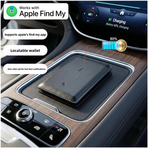 Localizador GPS AirTag para Cartera y Tarjeta de Identificación, Dispositivo Antipérdida con Compatibilidad con IOS, Carga Inalámbrica y Larga Duración de Batería - Product Image 5