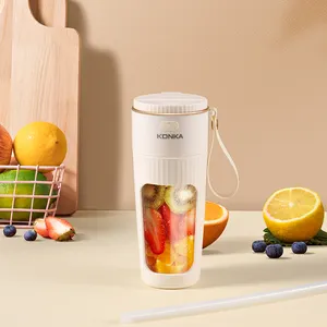 Nieuwe Draagbare Blender Best Verkochte 1500Mah Ice Crusher Oranje Squeezer Druivenpers Machine