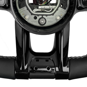 SOON TODA <span class=keywords><strong>Volant</strong></span> en carbone en cuir demi perforé de Style noir pour Mercedes Benz W213 C238 W463 W464 W222 C217 CLS C257 - Product Image 6