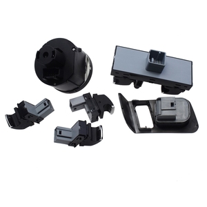 Jeu de 6 boutons de commande de rétroviseur de fenêtre de pièces automobiles pour VW <span class=keywords><strong>TOURAN</strong></span> CADDY 1T1959565F - Product Image 2