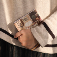 Kit de scrapbooking vintage, ensemble cadeau de carnet rétro, ensemble cadeau de journalisation et de scrapbooking