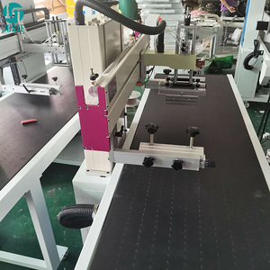 Quay Màn Hình Máy In Tự Động Lụa Màn Hình Máy In Cho Hẹp Lưới Đan Không Dệt Vải Túi <span class=keywords><strong>Nylon</strong></span> Ribbon Nhãn - Product Image 2