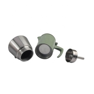 Hot selling custom 2/4/6/10 <b>cup</b> Stainless Steel <b>espresso</b> coffee maker moka pot - Product Image 6