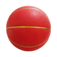 Ballon de basket-ball en cuir PU hygroscopique laminé, personnalisé par le fabricant, pour l'intérieur et l'extérieur, pour l'entraînement