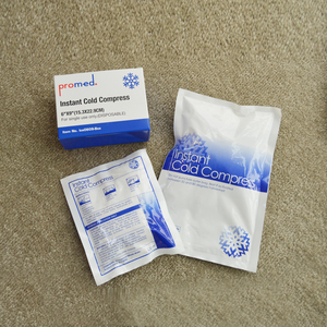 CE Approved OEM Fast Cooling First Aid Ice Cube Bags Instant Ice Pack Disposable Ice Pack