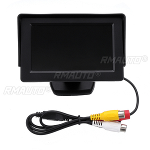 Sistema de Cámara de Visión Trasera Inalámbrica 2.4G para Automóvil, Cámara de Visión Nocturna con Monitor de 4.3 Pulgadas para Camiones y Remolques de 12-24V - Product Image 4