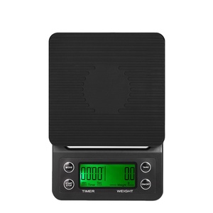 कारखाना आउटलेट वजन स्केल सटीक बरिस्ता कॉफी स्केल डिजिटल ब्रूइंग टाइमर मिनी डिजाइन - Product Image 2