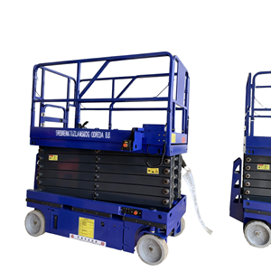 Plataforma Elevadora de Tijera Autopropulsada de Acero de Alta Calidad Marca MP, Plataforma de Trabajo Aérea Hidráulica con Elevación de 4m - Product Image 1