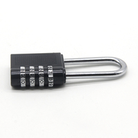 Candado de Combinación de Aluminio con Código de 4 Dígitos, Candado Digital con Teclado para Equipaje y Cajas de Almacenamiento
