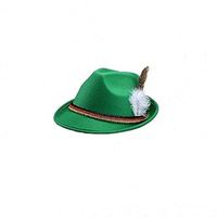 Accessoires de carnaval, chapeau d'Oktoberfest, plusieurs couleurs, festival de la bière allemand, fête, chapeaux Fedora personnalisés