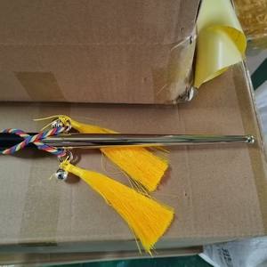 コマンドスタッフ楽器ドラムホーネットマーチングバンド灰ニッケルメッキ木制カスタマイズカスタマイズロゴバトンサイズ - Product Image 5