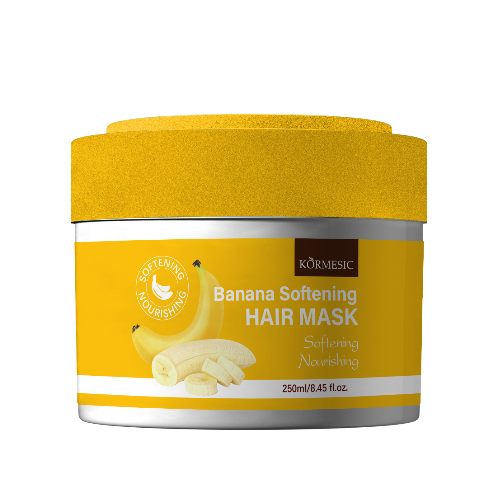 Masque capillaire adoucissant à la banane