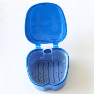 Mouth Tray Storage Manual Colorful Plastic <strong>Denture</strong> Case Retainer <strong>Box</strong> with Slot CE Certified - Product Image 3