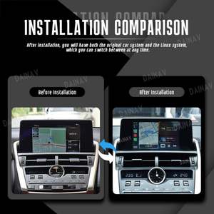 Sistema Linux para Lexus NX 200t 300 300l 2015-2020, Actualización Inalámbrica CarPlay Android Auto, Reproductor Multimedia con Pantalla OEM - Product Image 3