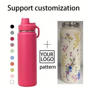 Custom logo 750ml Direct Drinking Vacuum <b>Flask</b> Insulated Gym Thermos Bottle Outdoor Sports School Stainless Steel Water Bottle - Product Image 4