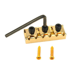 Pièces de guitare de haute qualité, écrou de verrouillage de cordes de guitare électrique doré de 43 mm pour pont de trémolo <span class=keywords><strong>Floyd</strong></span> <span class=keywords><strong>Rose</strong></span> - Product Image 3